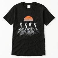 Astronauts Journey To Mars Astronauts In Walking In Space Tall T-Shirt