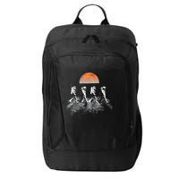 Astronauts Journey To Mars Astronauts In Walking In Space City Backpack