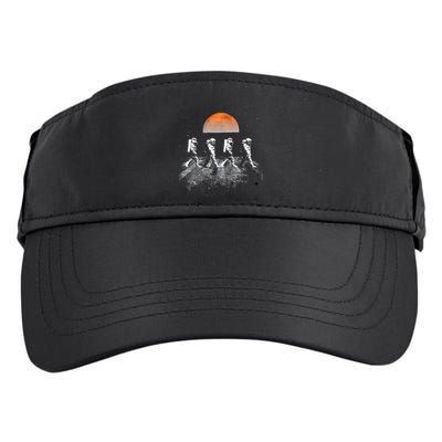 Astronauts Journey To Mars Astronauts In Walking In Space Adult Drive Performance Visor