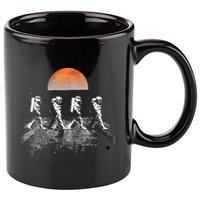 Astronauts Journey To Mars Astronauts In Walking In Space 11oz C Handle Ceramic Mug