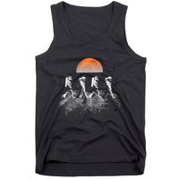 Astronauts Journey To Mars Astronauts In Walking In Space Tank Top