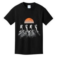 Astronauts Journey To Mars Astronauts In Walking In Space Kids T-Shirt
