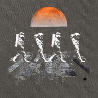Astronauts Journey To Mars Astronauts In Walking In Space Cotton Canvas Backpack