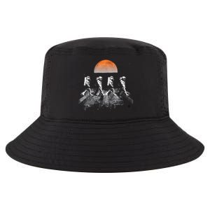 Astronauts Journey To Mars Astronauts In Walking In Space Cool Comfort Performance Bucket Hat