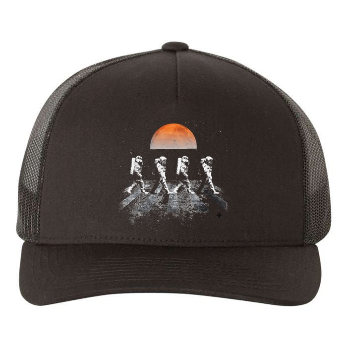 Astronauts Journey To Mars Astronauts In Walking In Space Yupoong Adult 5-Panel Trucker Hat