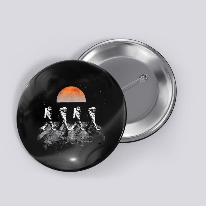 Astronauts Journey To Mars Astronauts In Walking In Space Button