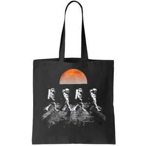 Astronauts Journey To Mars Astronauts In Walking In Space Tote Bag