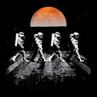 Astronauts Journey To Mars Astronauts In Walking In Space Wool Snapback Cap