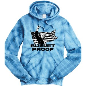 Alex Jones Trump Bulletproof Tie Dye Hoodie