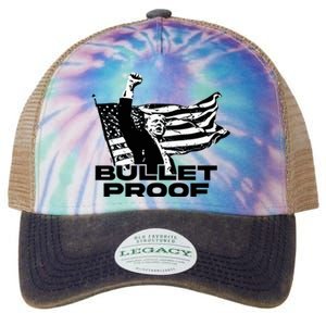 Alex Jones Trump Bulletproof Legacy Tie Dye Trucker Hat