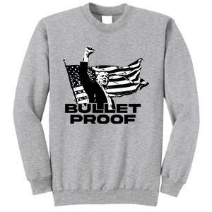 Alex Jones Trump Bulletproof Tall Sweatshirt