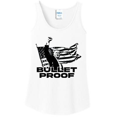 Alex Jones Trump Bulletproof Ladies Essential Tank