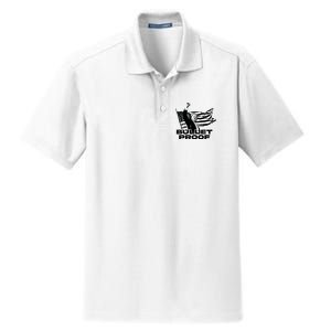 Alex Jones Trump Bulletproof Dry Zone Grid Polo