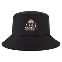Astronauts Journey To Mars Astronauts In Walking In Space Cool Comfort Performance Bucket Hat