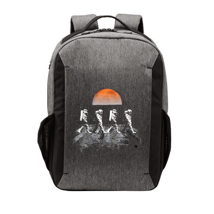Astronauts Journey To Mars Astronauts In Walking In Space Vector Backpack