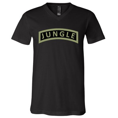 Army Jungle Tab V-Neck T-Shirt