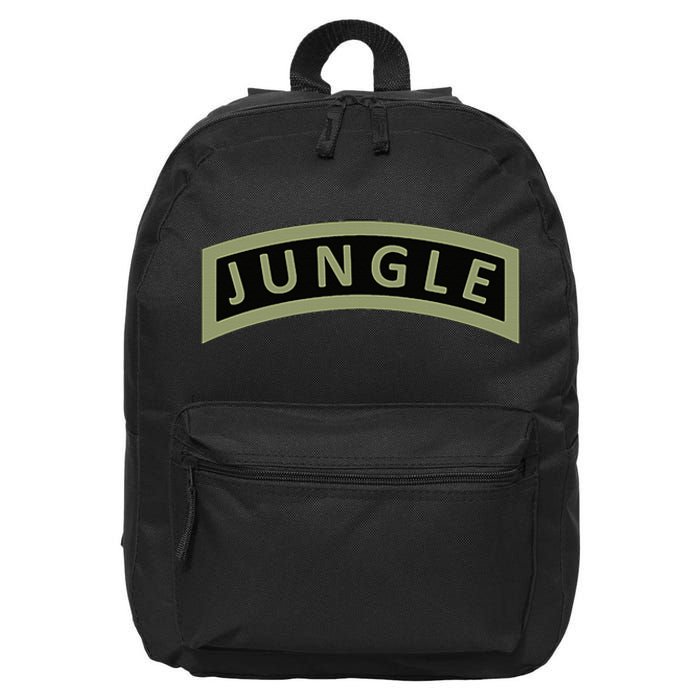 Army Jungle Tab 16 in Basic Backpack