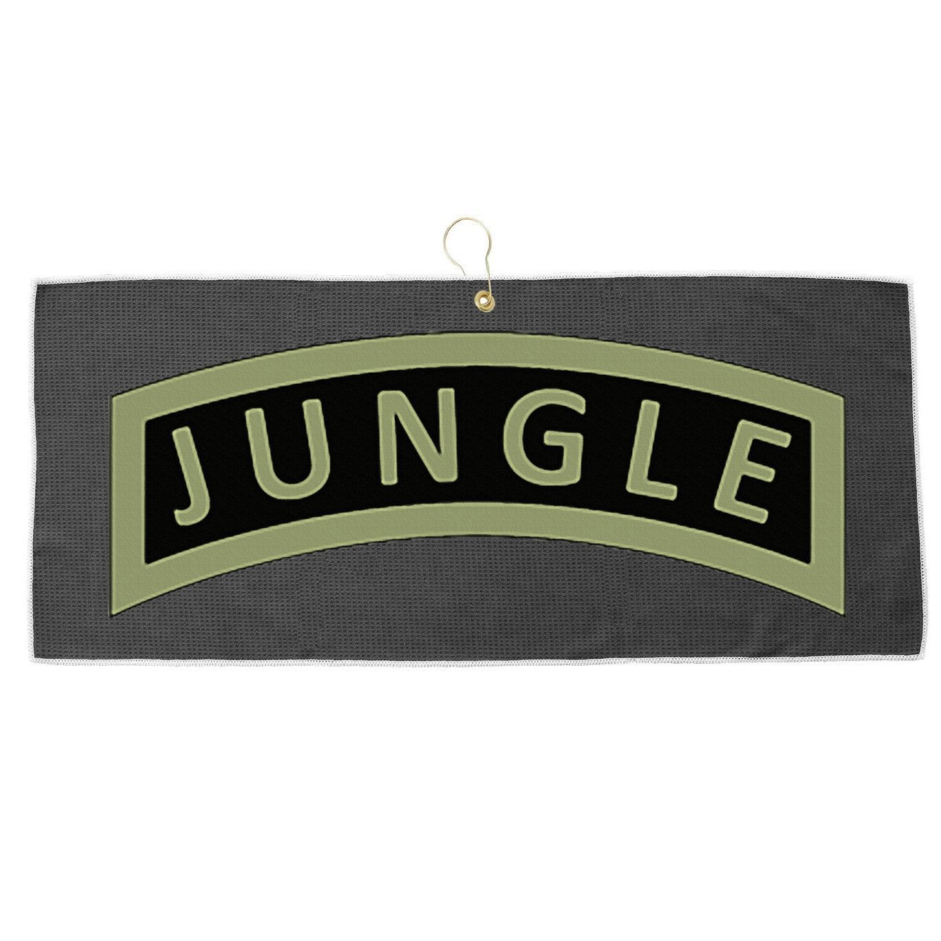 Army Jungle Tab Large Microfiber Waffle Golf Towel