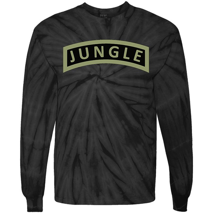 Army Jungle Tab Tie-Dye Long Sleeve Shirt