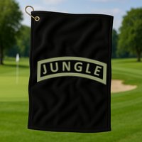 Army Jungle Tab Golf Towel