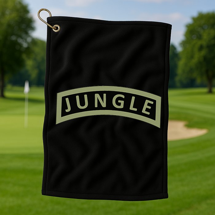 Army Jungle Tab Golf Towel