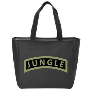 Army Jungle Tab Zip Tote Bag