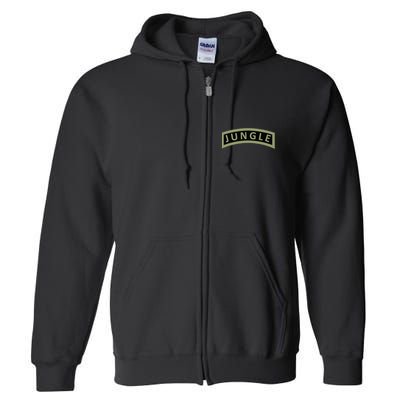 Army Jungle Tab Full Zip Hoodie