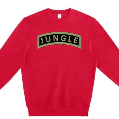 Army Jungle Tab Premium Crewneck Sweatshirt