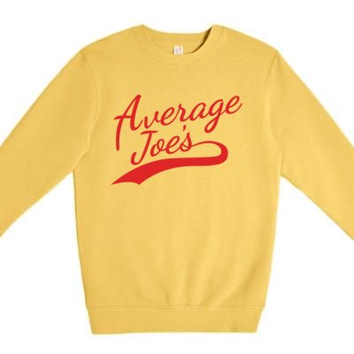 Average Joe’s Team Dodgeball Great Gift Premium Crewneck Sweatshirt