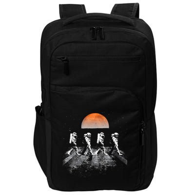 Astronauts Journey To Mars Astronauts In Walking In Space Impact Tech Backpack