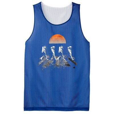 Astronauts Journey To Mars Astronauts In Walking In Space Mesh Reversible Basketball Jersey Tank