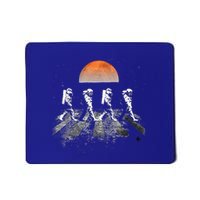Astronauts Journey To Mars Astronauts In Walking In Space Mousepad