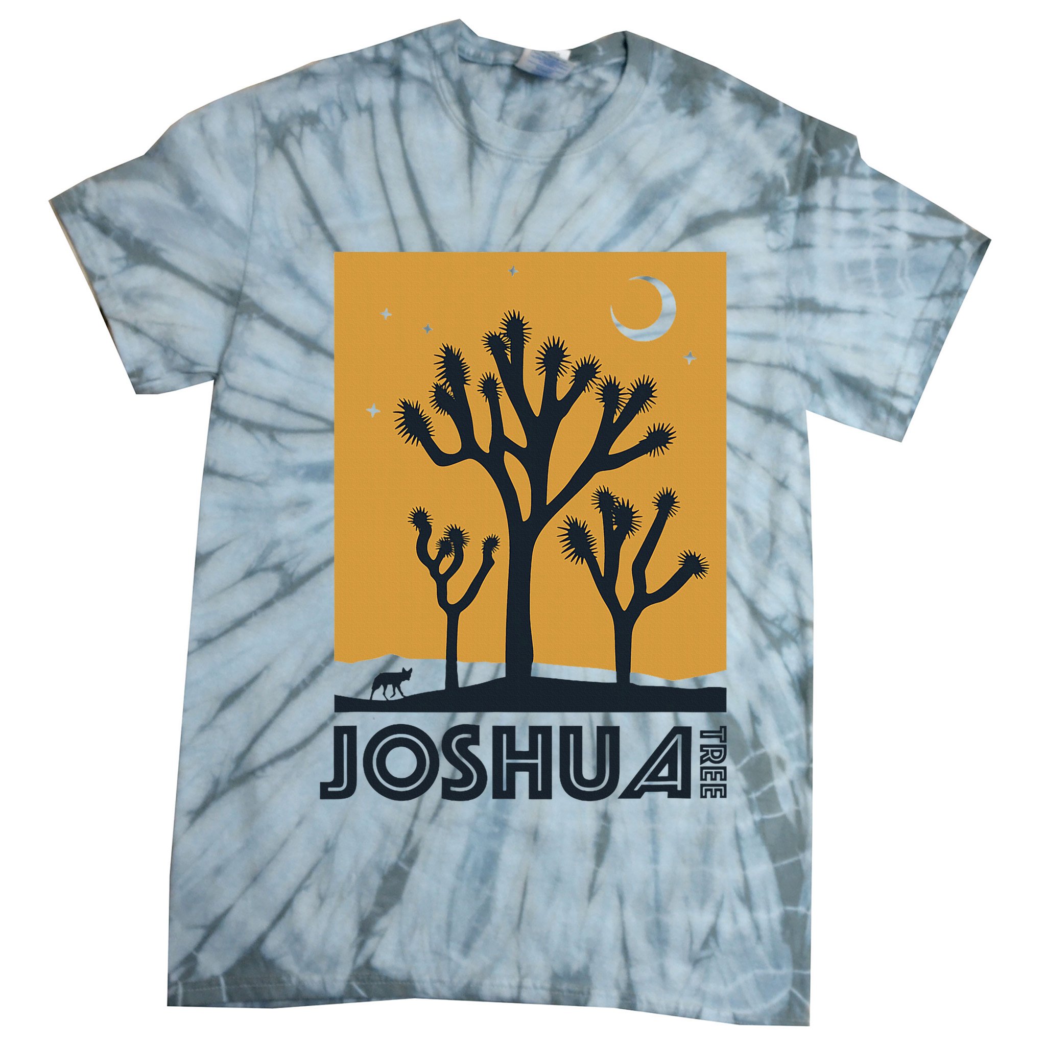 America Joshua Tree California Tie-Dye T-Shirt