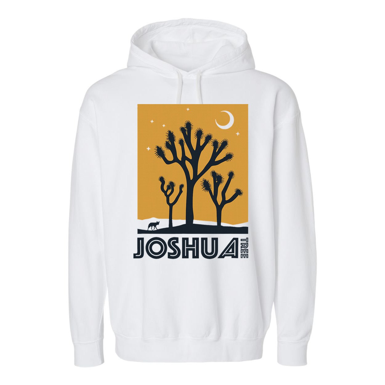 America Joshua Tree California Garment-Dyed Fleece Hoodie