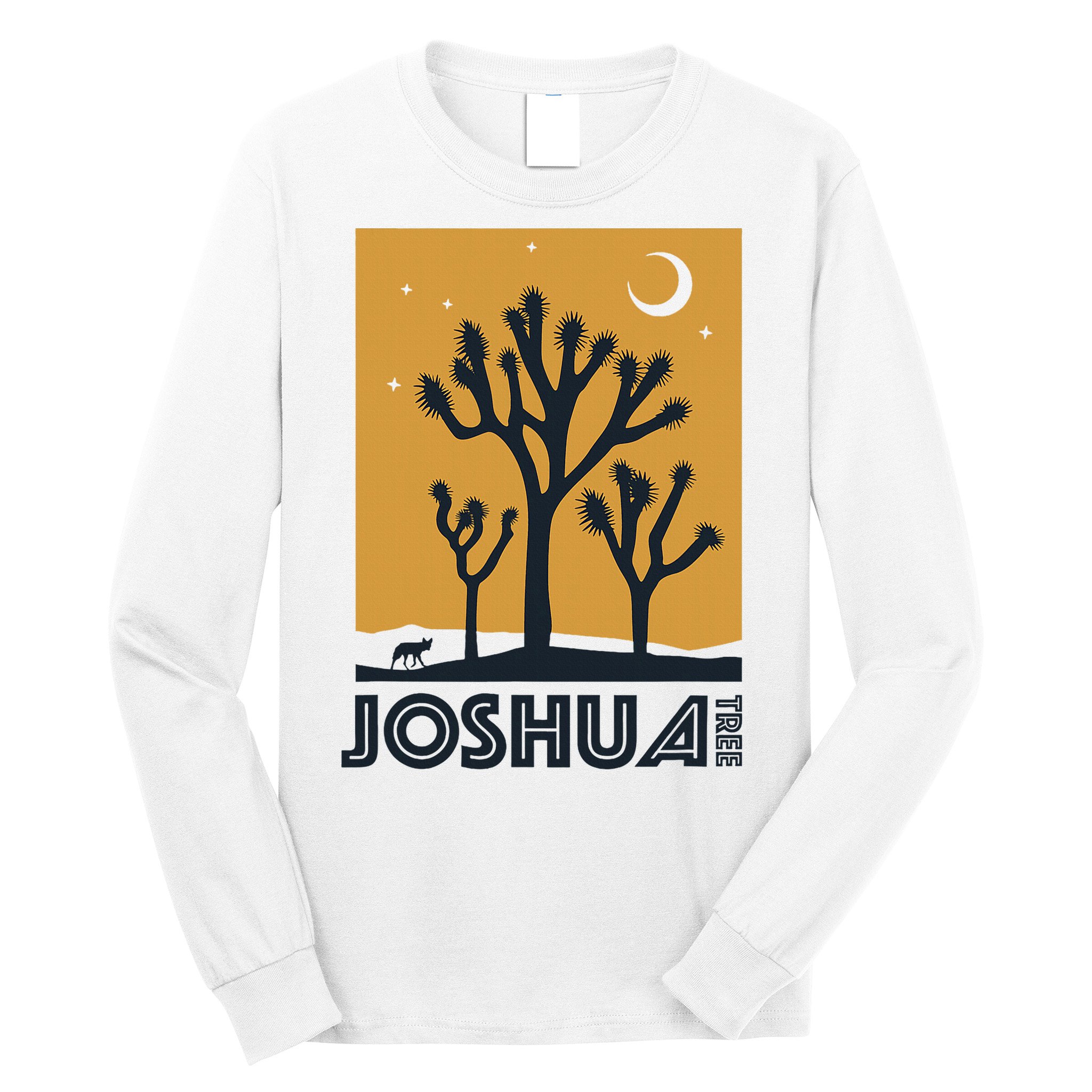 America Joshua Tree California Long Sleeve Shirt
