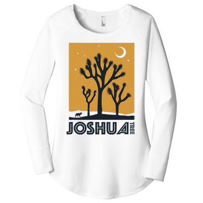 America Joshua Tree California Women's Perfect Tri Tunic Long Sleeve Shirt