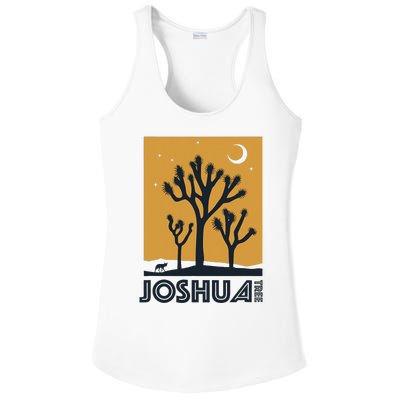 America Joshua Tree California Ladies PosiCharge Competitor Racerback Tank