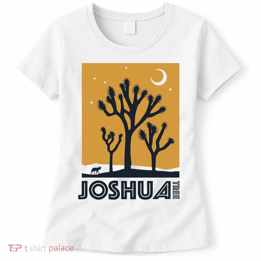 America Joshua Tree California Womens T-Shirt
