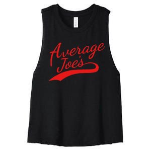 Average Joe’S Team Dodgeball Women's Racerback Cropped Tank