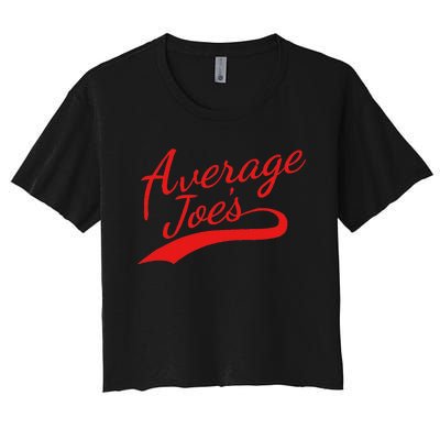 Average Joe’S Team Dodgeball Women's Crop Top Tee