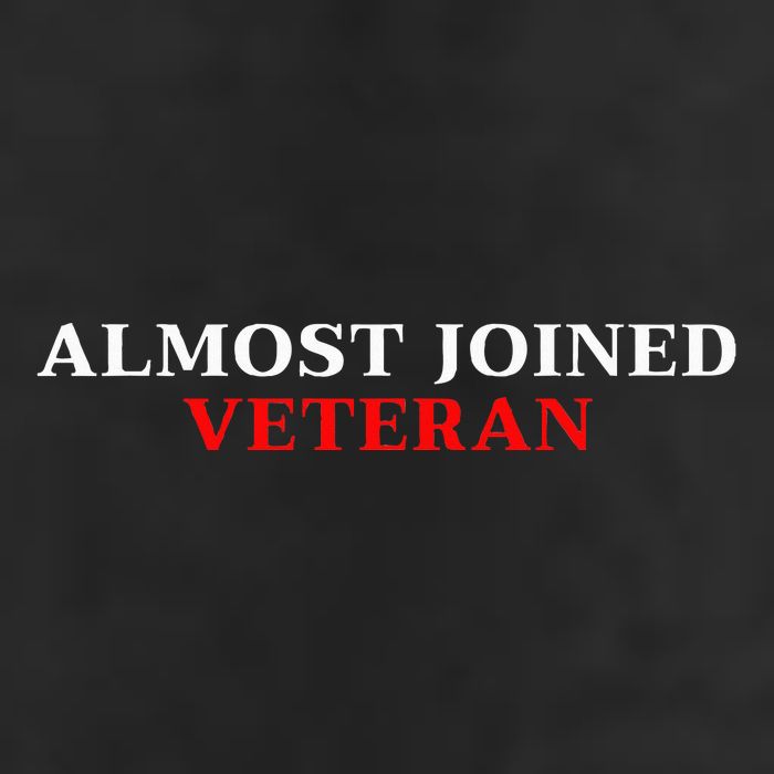Almost Joined Veteran Funny Apparel Adult Drive Performance Visor