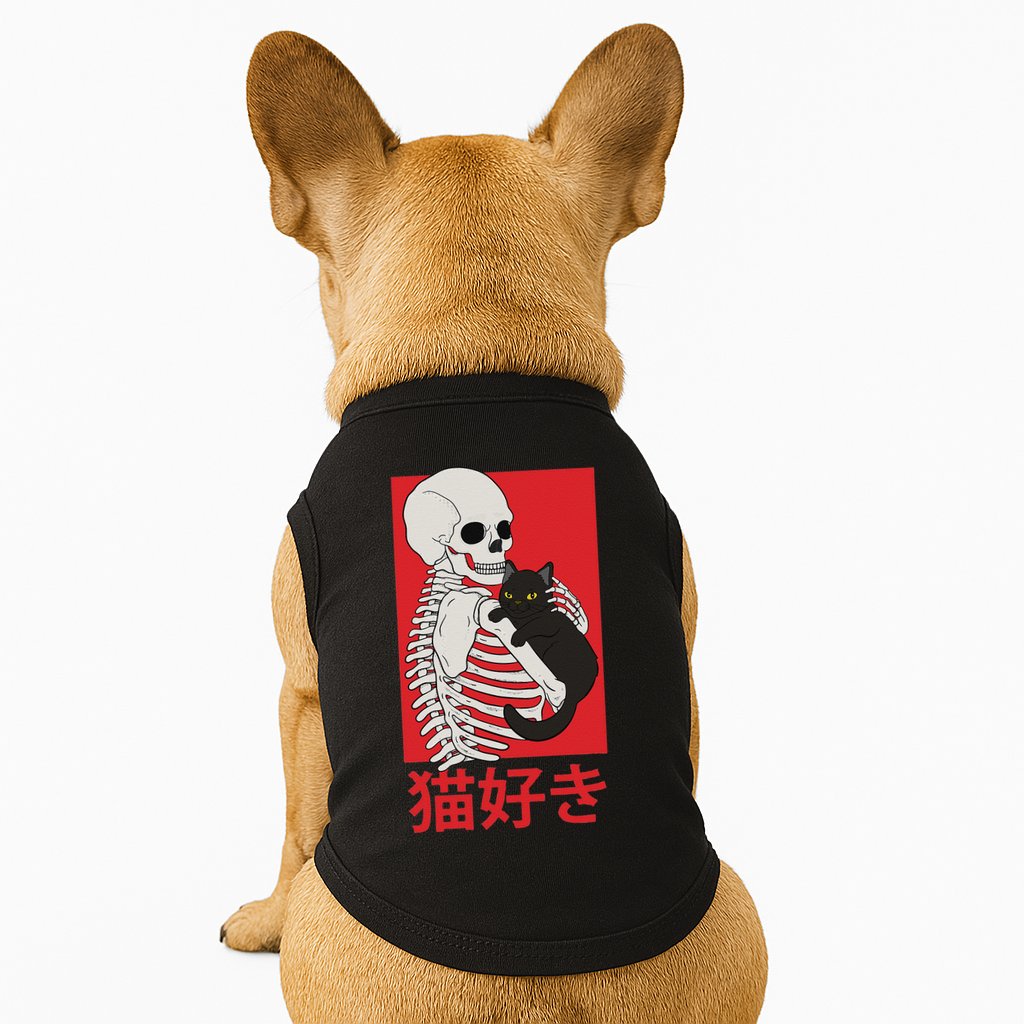 Aesthetic Japan Vaporwave Otaku Streetwear Techwear Anime  Doggie Tank