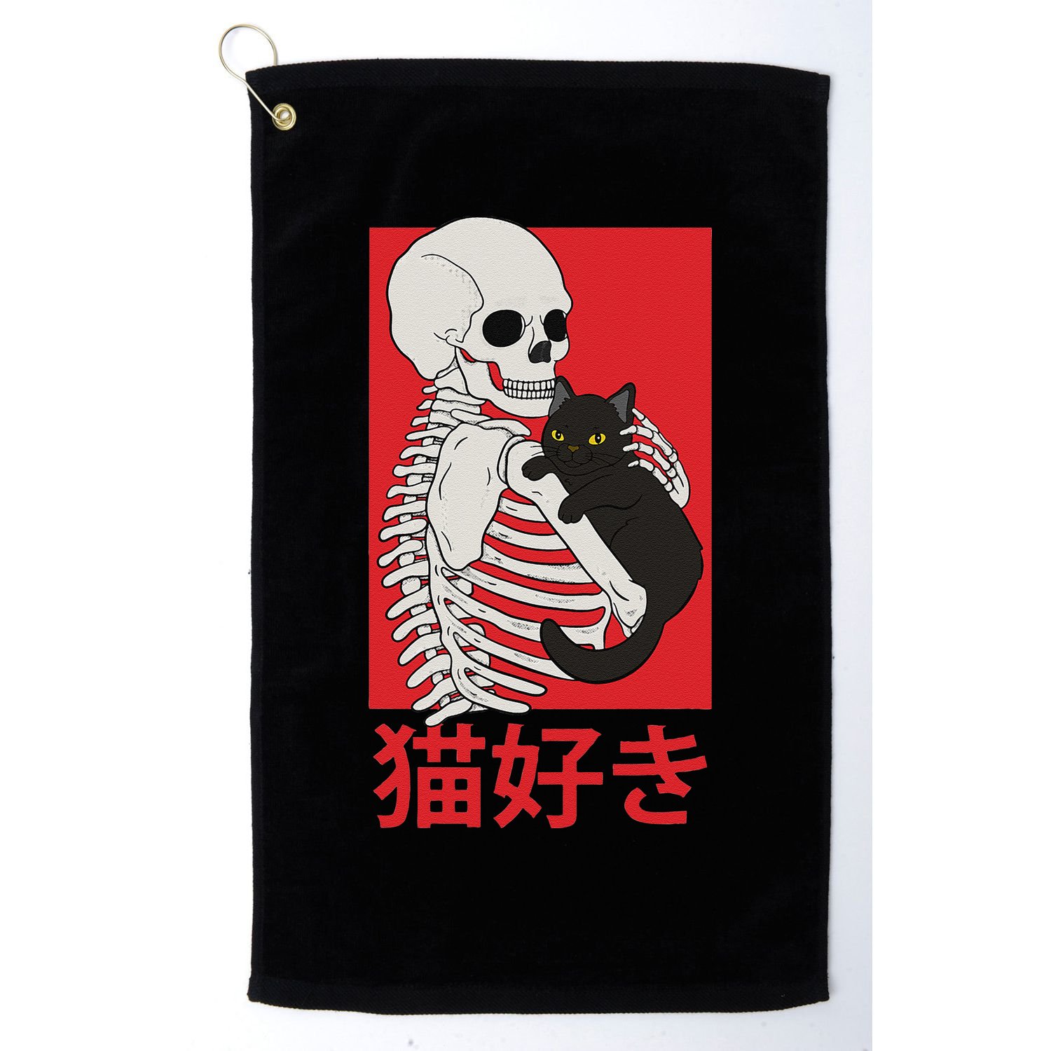 Aesthetic Japan Vaporwave Otaku Streetwear Techwear Anime  Golf Towel