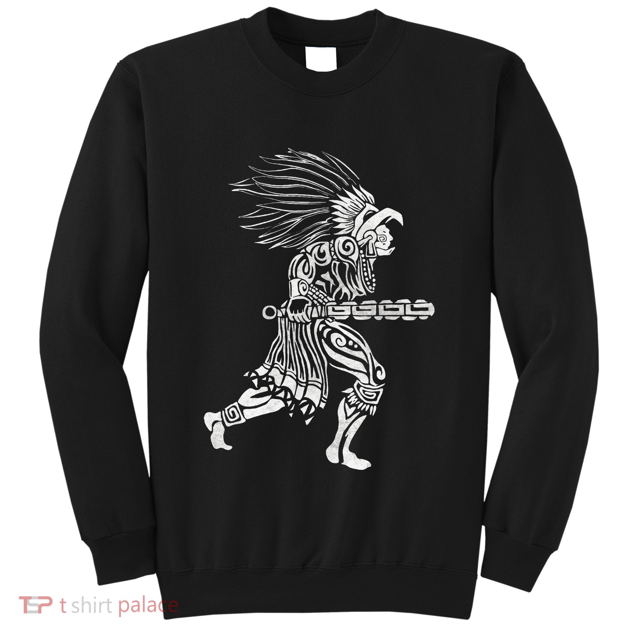 Aztec Jaguar Warrior Mayan Warrior Ancient Aztec Tall Sweatshirt