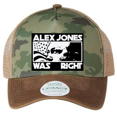 Alex Jones Was Right Legacy Tie Dye Trucker Hat