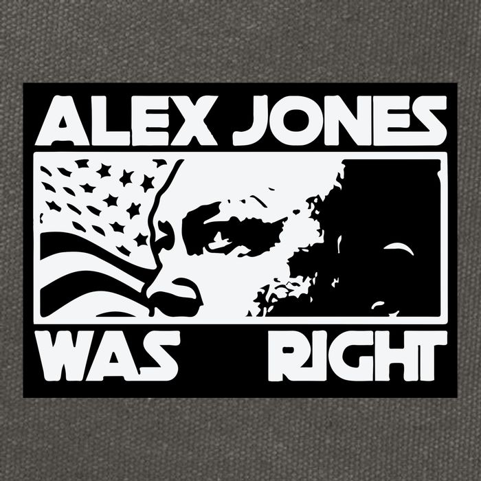 Alex Jones Was Right Cotton Canvas Backpack