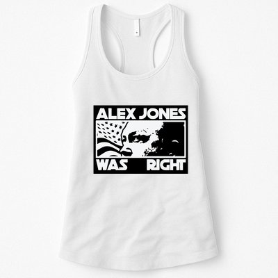 Alex Jones Was Right Womens Tank Top
