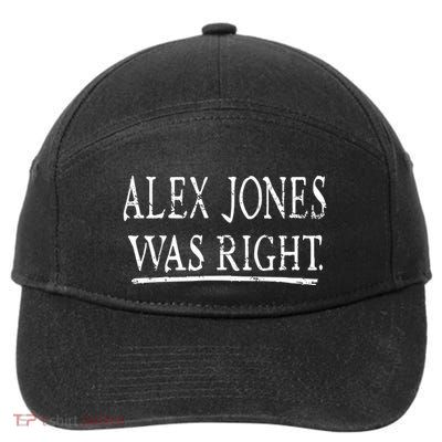 Alex Jones Was Right Kassi Ware 7-Panel Snapback Hat