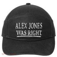 Alex Jones Was Right Kassi Ware 7-Panel Snapback Hat