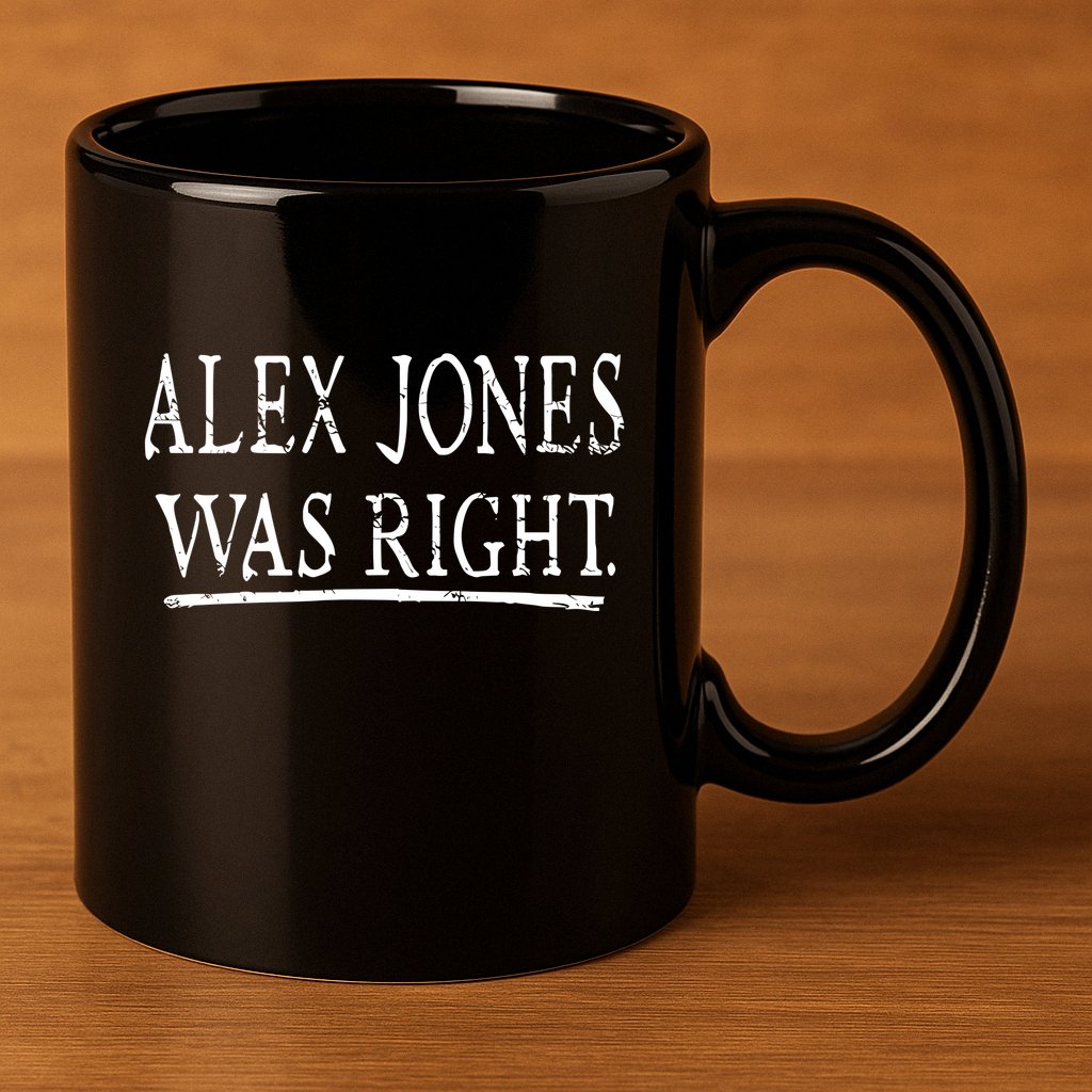 Alex Jones Was Right Kassi Ware 11oz C Handle Ceramic Mug